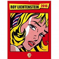 Kalendář nástěnný 2016 - Roy Lichtenstein, 48 x 64 cm