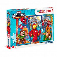 Puzzle Maxi 104 dílků Superhero
