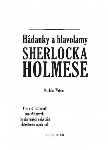 Náhled Hádanky a hlavolamy Sherlocka Holmese