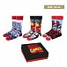 Marvel dárkový box Avengers - 3x ponožky 40-46