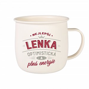 Outdoorový hrnek - Lenka