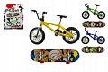 Kolo + skateboard prstový šroubovací - mix druhů