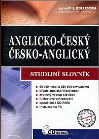 Anglicko-český,česko-anglický studijní slovník - CD-ROM