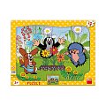 Krtek zahradník - Puzzle 12 tvary
