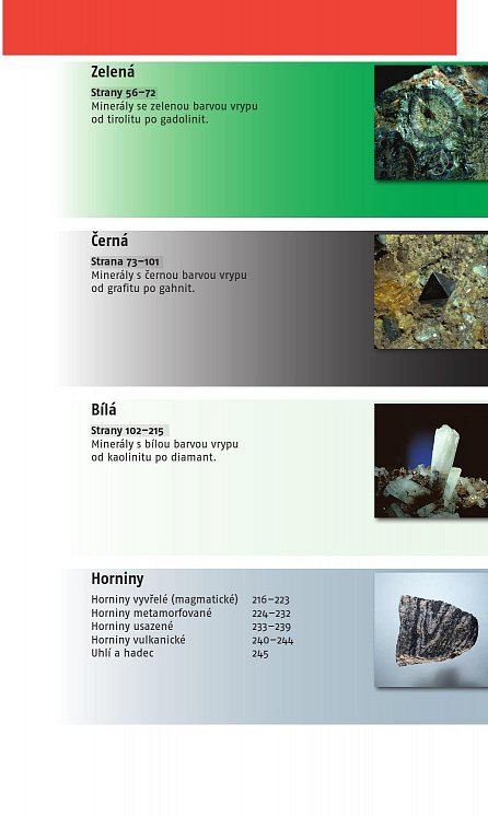 Náhled Minerály - Nový průvodce přírodou, 1.  vydání