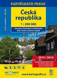 Česká republika - autoatlas 1:200 tis., 1.  vydání