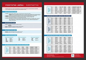 Podstatná jména - Přehledová tabulka učiva