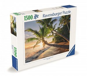 Puzzle Prázdniny na pláži 1500 dílků