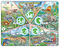 Puzzle 100 Svět v proměnách deskové