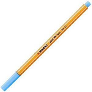 Popisovač STABILO point liner 88 modrý neonový