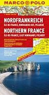Severní Francie, Normandie východ/mapa 1:300 MD
