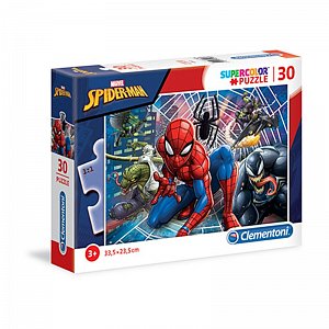 Clementoni Puzzle Supercolor Spider-man / 30 dílků
