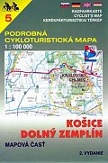 Košice, Dolný Zemplín 5 - cykloturist. mapa