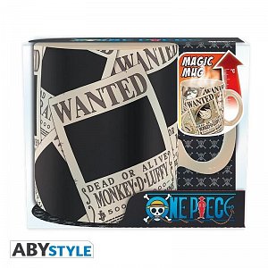 One Piece Wanted Hrnek keramický měnící 460 ml