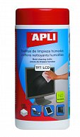 APLI čisticí utěrky na monitory TFT/LCD