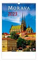 Kalendář 2023 - Morava/Moravia/Mähren - nástěnný