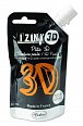 Reliéfní pasta 3D IZINK - safran, oranžová, 80 ml