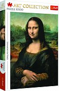 Puzzle Mona Lisa 1000 dílků 48x68cm v krabici 40x27x6cm