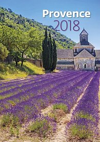 Kalendář nástěnný 2018 - Provence 450x315