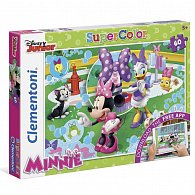 Puzzle Supercolor 60 dílků Minnie App