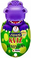 Zábavný kvíz Dinosauři - Kdo to ví, odpoví 7+