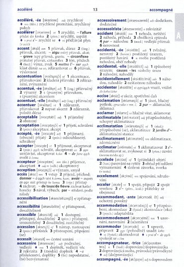 Náhled Francouzsko-český, česko-francouzský praktický slovník ...pro každého, 2.  vydání