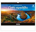 Panorama Česká republika 2026 - nástěnný kalendář