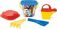 Sada na písek Tlapková patrola/Paw Patrol 5ks plast v síťce 17x26x17cm 12m+ Wader