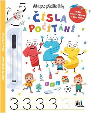 Sešit pro předškoláky Čísla a počítání