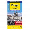 Praga - Mapa de curiosidades turísticas /1:10 tis.