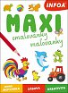 Maxi omalovánky / maľovanky - jemná motorika, zábava, kreativita
