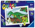 CreArt Toulající se dinosaurus