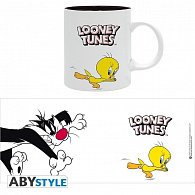 Looney Tunes Hrnek keramický - Tweety Sylvester (objem 320 ml)