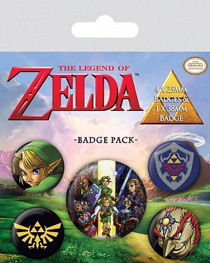 Sada odznaků Zelda