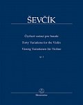 Čtyřicet variací pro housle op. 3