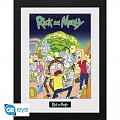Rick a Morty Zarámovaný plakát - Compilation