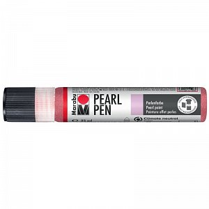 Marabu Pearl Pen Tekuté perly třpytivé - růžová 25 ml