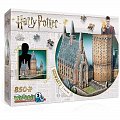Puzzle 3D Harry Potter: Bradavice, Velká síň 850 dílků
