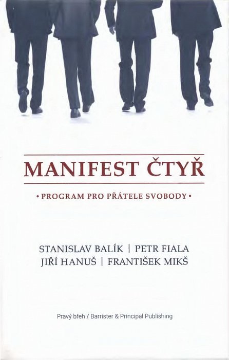 Náhled Manifest čtyř - Program pro přátele svobody