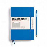 Leuchtturm1917 Zápisník Sky Medium A5 čtverečkovaný