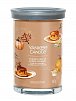 YANKEE CANDLE Pumpkin Maple Creme Caramel svíčka 567g / 2 knoty (Signature velký)