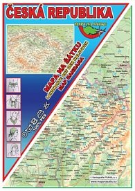 Česká republika Šátek s mapou
