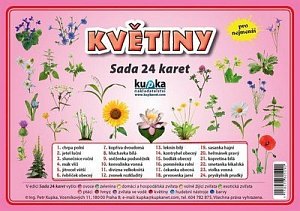 Květiny - Sada 24 karet