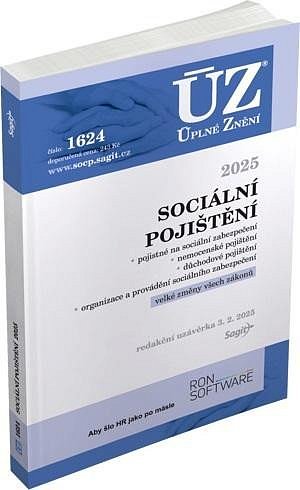 ÚZ 1624 Sociální pojištění, 2025