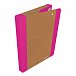 DONAU Box na spisy DONAU LIFE, A4, karton, neonově růžový