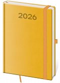 Diář 2026 denní A5 Print Pop - žlutá