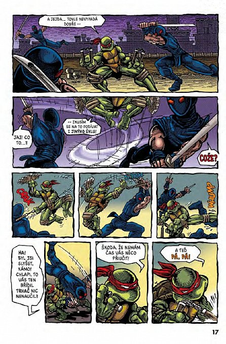 Náhled Želvy Ninja - Menu číslo 2