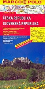 Česká rep. a Slovenská rep. - automapa 1:300 000