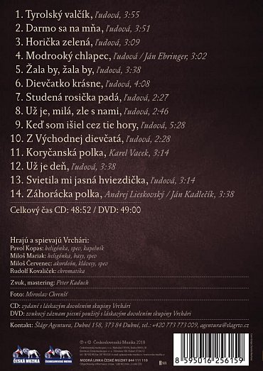 Náhled Vrchári - Srdce Vrchára - CD + DVD