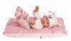 Llorens 26312 NEW BORN HOLČIČKA - realistická panenka miminko s celovinylovým tělem - 26 cm